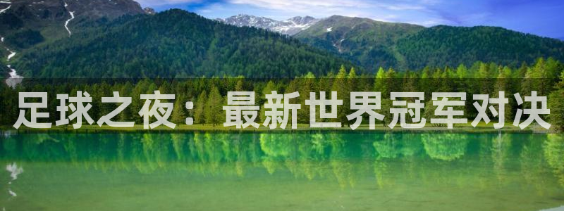 足球之夜：最新世界冠军对决